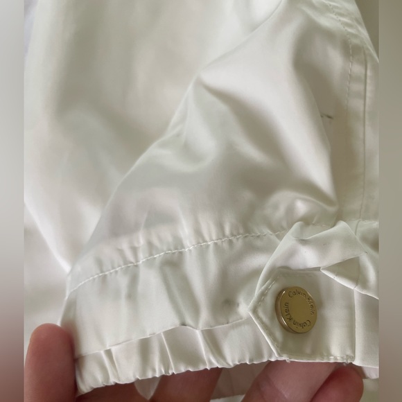 Calvin Klein Windbreaker Raincoat Trench Coat Style - Picture 8 of 17